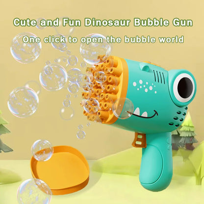 40-Hole Dinosaur Bubble Handheld Machine