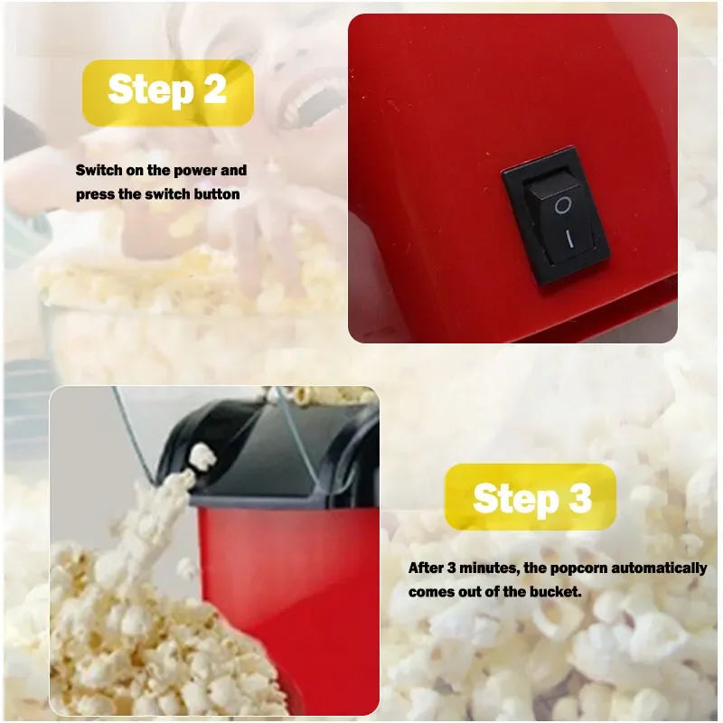 Electric Mini Popcorn Maker