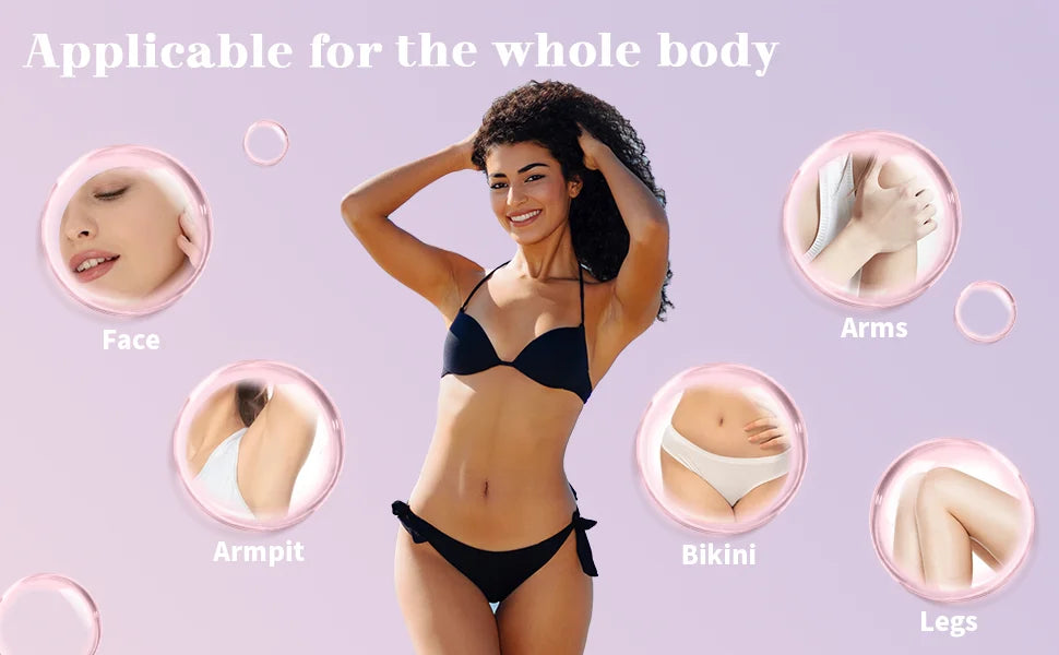 Pink 2-in-1 Waterproof Electric Shaver