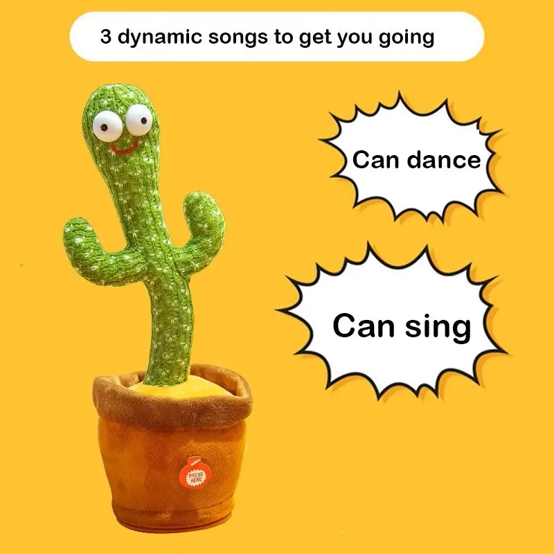 Talking & Dancing Cactus Toy