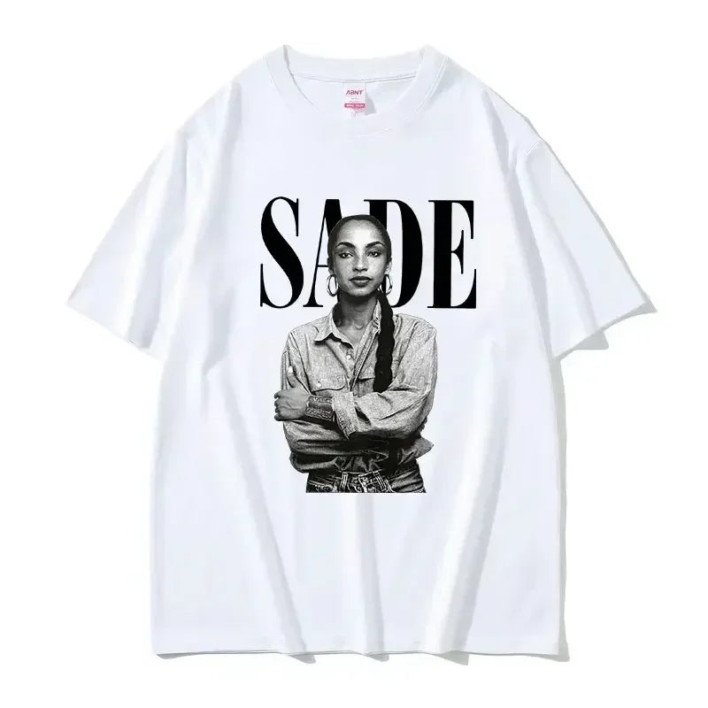 90s Singer S-Sade Print Graphic T-Shirt