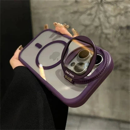 Camera Lens Protection Flip Bracket Stand for MagSafe Magnetic Case