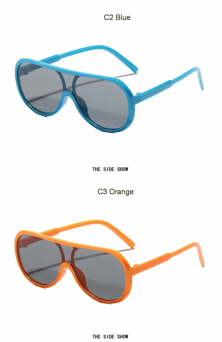 "Too Cute" Avaiator Style Plastic Kids Sunglasses