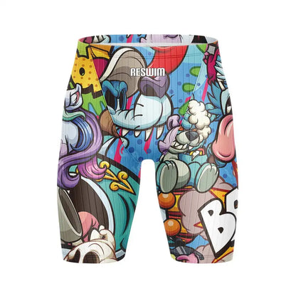 Men’s Swim Jammer Swimsuit – Athletic Training & Performance Swimwear