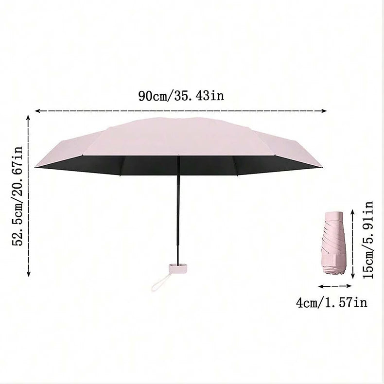 Mini Capsule Umbrella – Portable