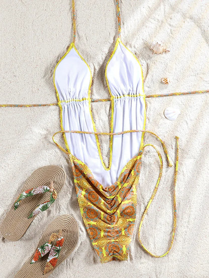 Genesis One-Piece Suit – Deep-V Bandage