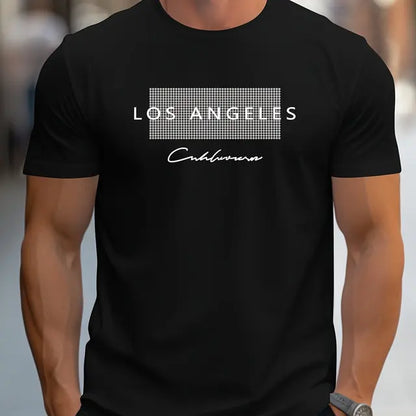 Men's  Cotton Los Angeles Graphic T-Shirt