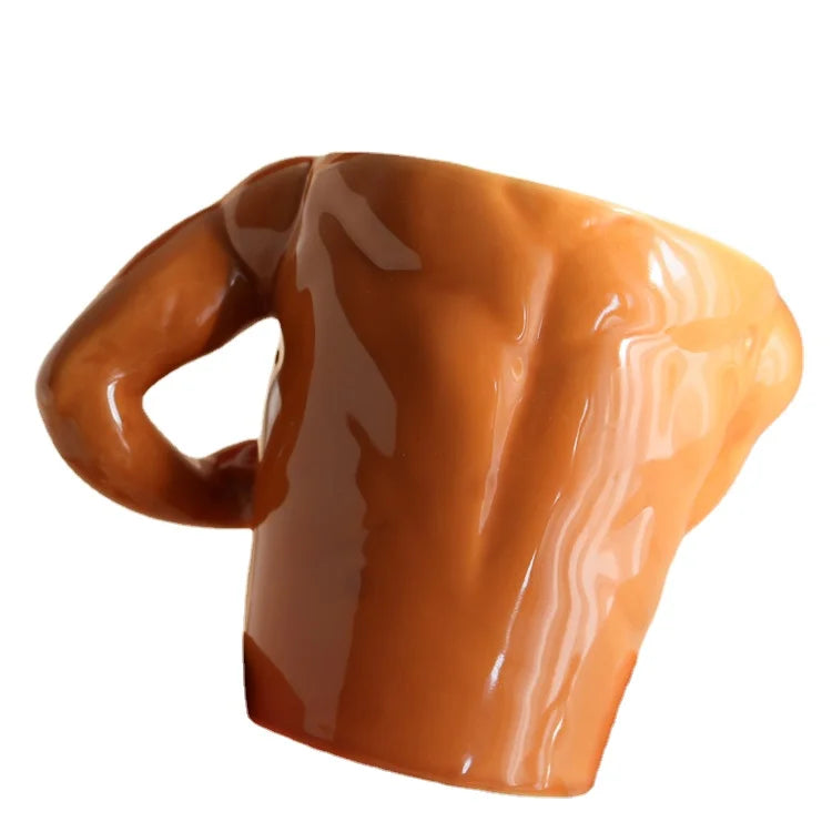 Creative Ceramic Pectorales Mugs