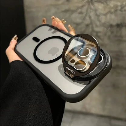 Camera Lens Protection Flip Bracket Stand for MagSafe Magnetic Case