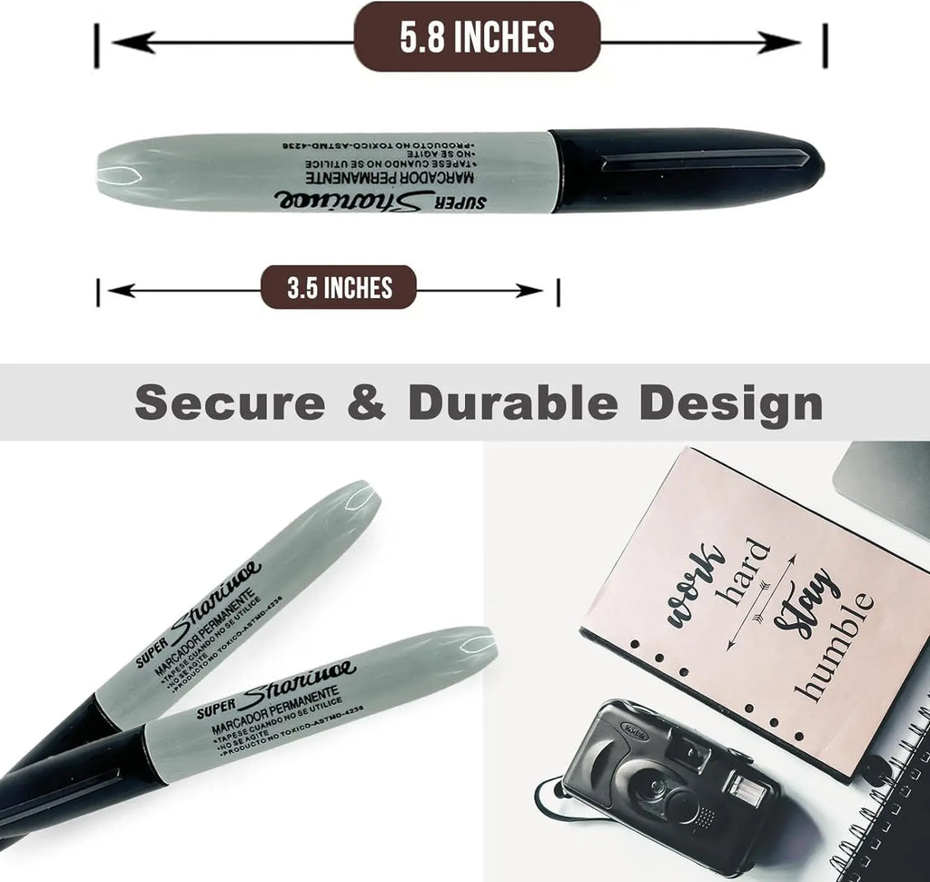 Creative Fake Black Marker Pen-Hidden Compartment Safe