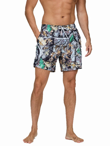 Men’s Camouflage Quick-Dry Swimming Trunks