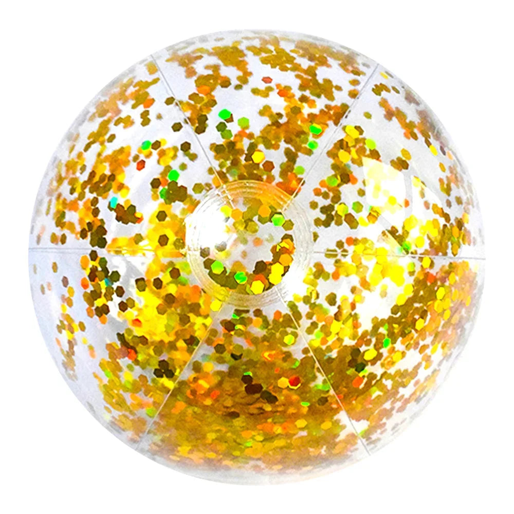 40cm Inflatable Glitter Beach Ball