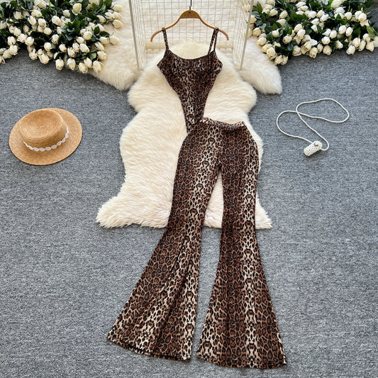 Leopard Print 2-Piece Set