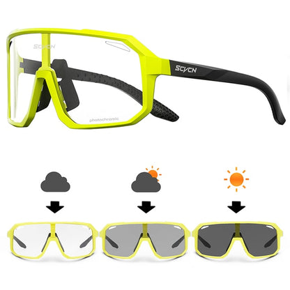 Men's Photochromic Cycling Sunglasses