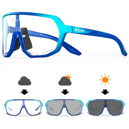 Men's Photochromic Cycling Sunglasses