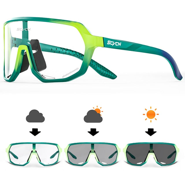 Men's Photochromic Cycling Sunglasses