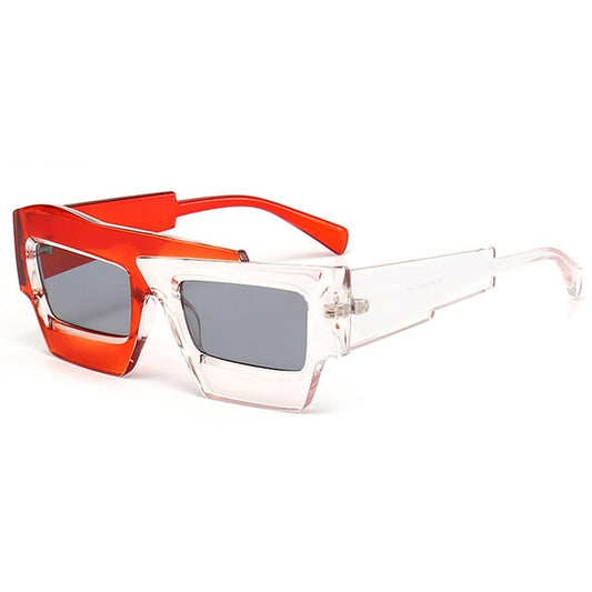"Ecstatic" Irregular Shape Sunglasses