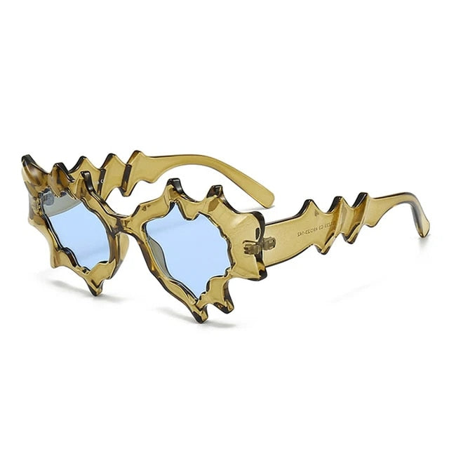 "Monster" Irregular Shape Sunglasses