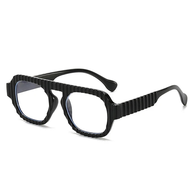 Men and Women Square Fashion Plastic Frame Sunglasses - Weekend Shade Sunglasses
