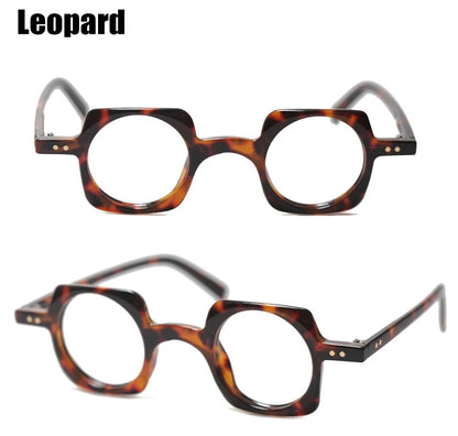 Small Square Retro Men's Reading Glasses