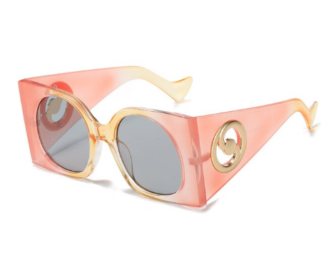 Oversized Square Sunglasses Women Retro