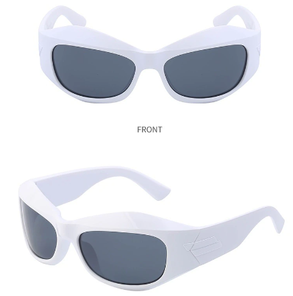 "Hold Tight" Trendy Plastic Frame Sunglasses