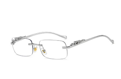 "Cooleyo" Rimless Square Mini Sunglasses