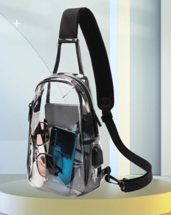 Clear Crossbody Shoulder Bag