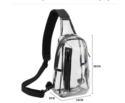 Clear Crossbody Shoulder Bag