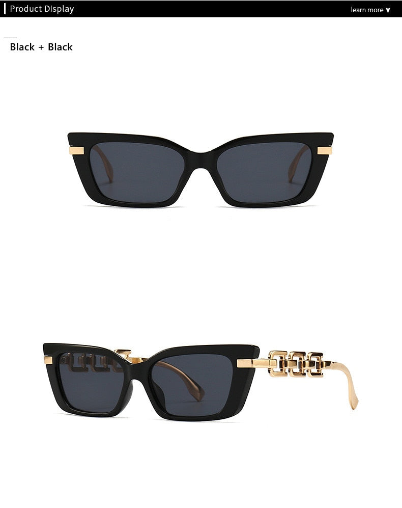 Edgy Cat Eye Sunglasses