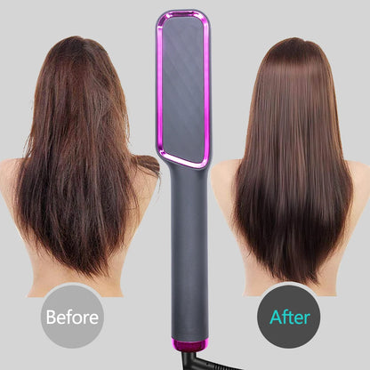 Electric Hot Comb - Multifunctional Hair Straightener Brush