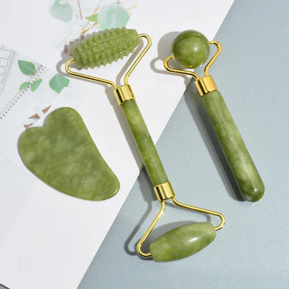 Jade Roller Facial Tools Face Roller Set