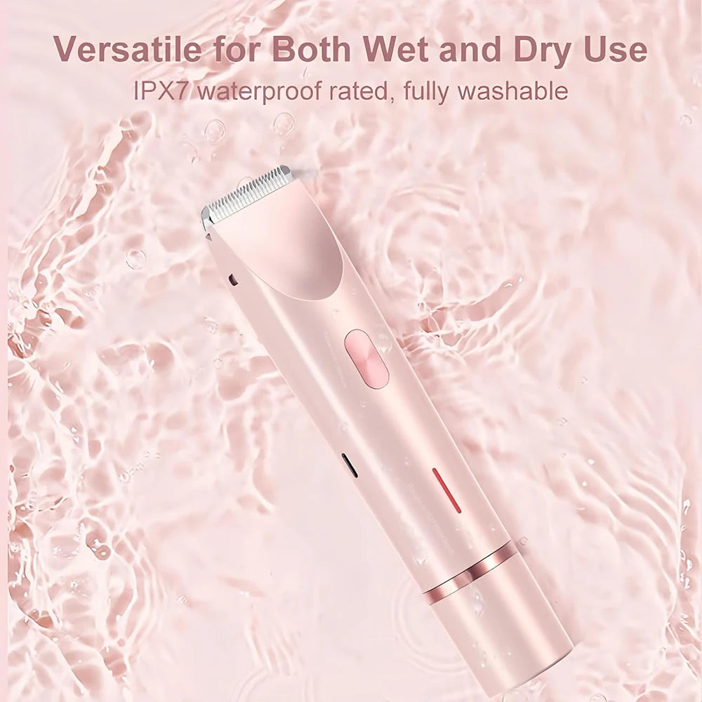 2-in-1 Electric Razor and Bikini Trimmer