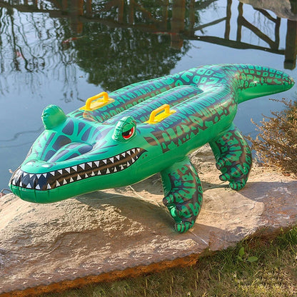 Kids Crocodile Inflatable Pool Float - Weekend Shade 