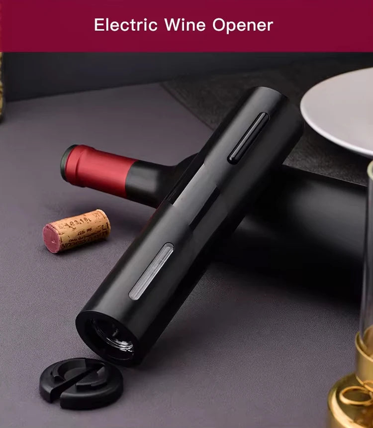 Multifunction Electric Automatic Corkscrew Wine Opener Set