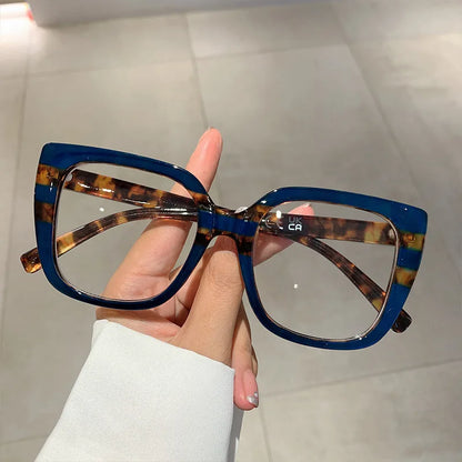 Women's Vintage Cat Eye Plastic Optical Frame Glasses