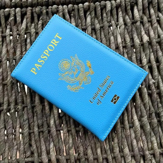 Travel Passport Case Pouch