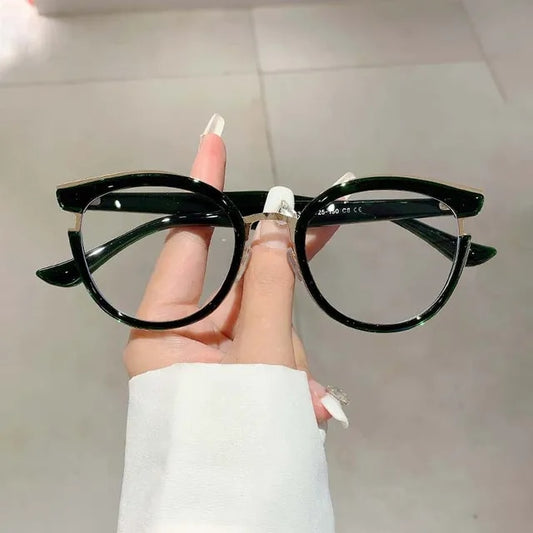 "Steph" Round Anti Blue Light Glasses