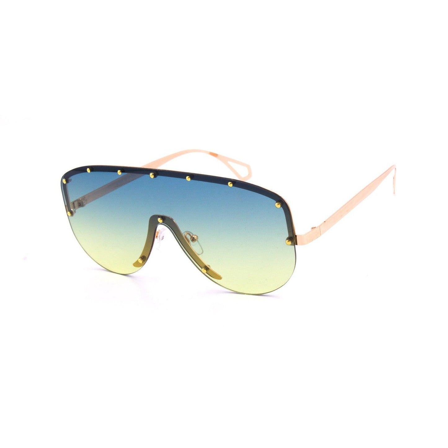 Round Shield Frame Sunglasses - Weekend Shade Sunglasses