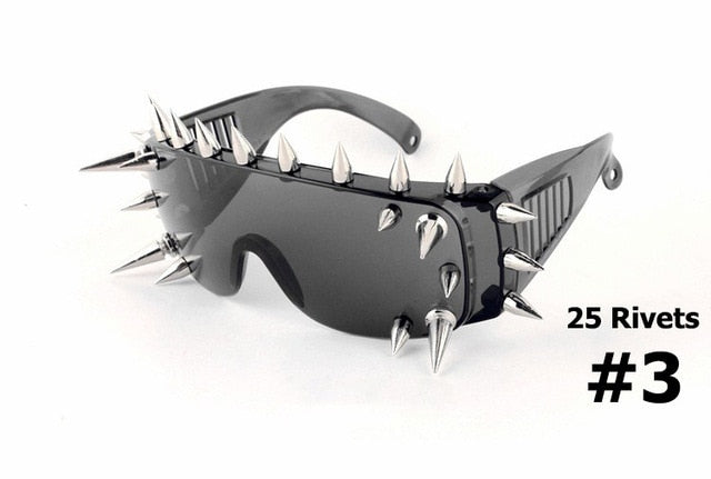 Punk Rock Spikes Sunglasses