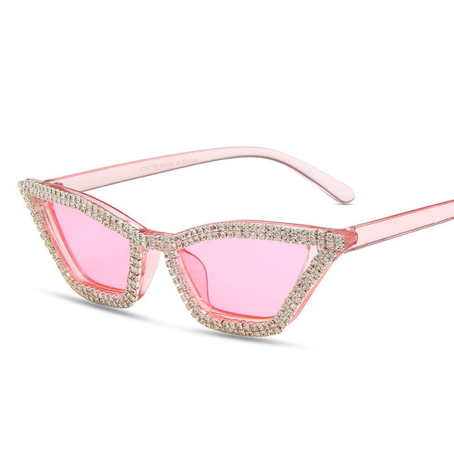 Rhinestone Cateye Iconic Sunglasses