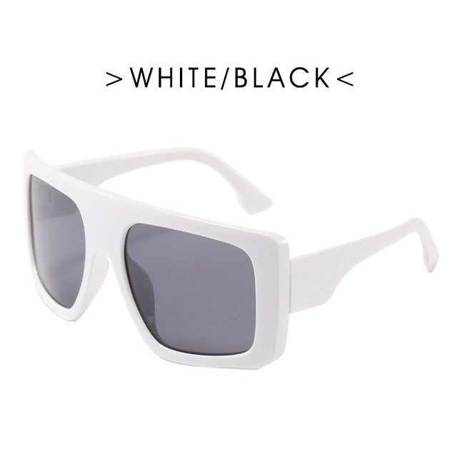 "In Your Barbie Dreams" Oversize Plastic Frame Sunglasses
