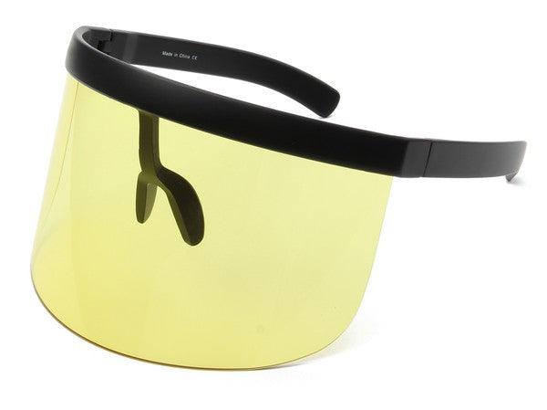 "Fashion Trendy" Visor Sunglasses - Weekend Shade Sunglasses