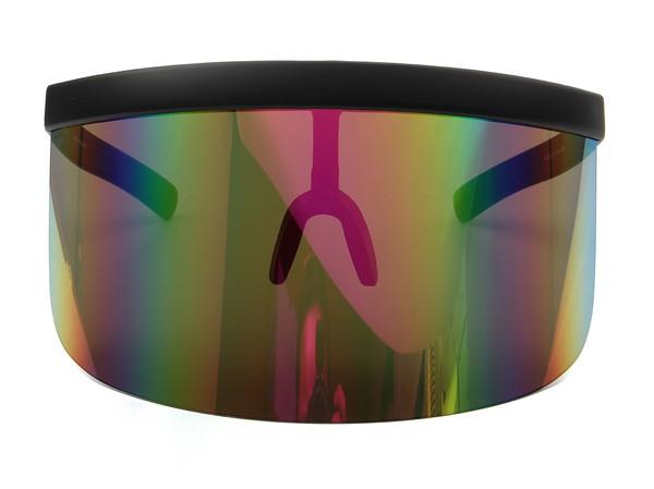 "Fashion Trendy" Visor Sunglasses - Weekend Shade Sunglasses