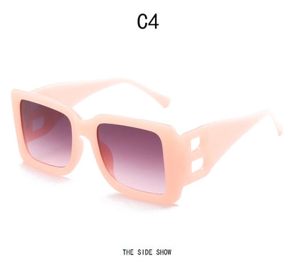 "Big B"  Oversized Square Sunglasses