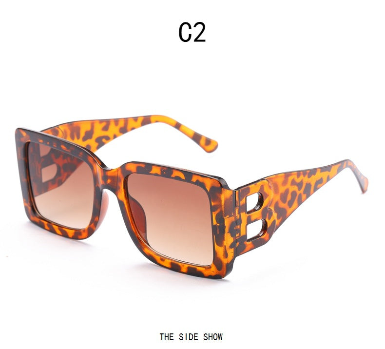 "Big B"  Oversized Square Sunglasses