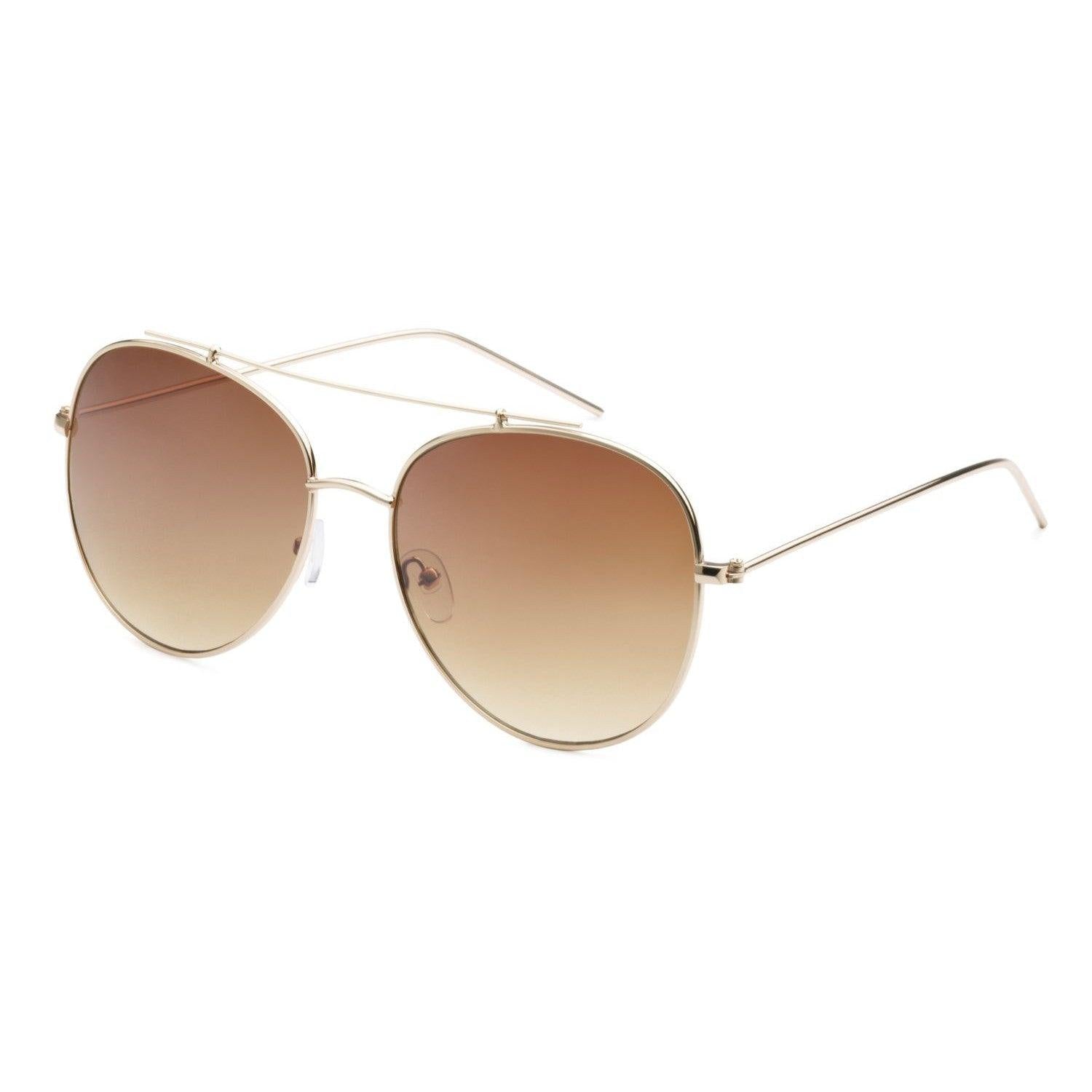 "READY" Round Metal Sunglasses - Weekend Shade Sunglasses