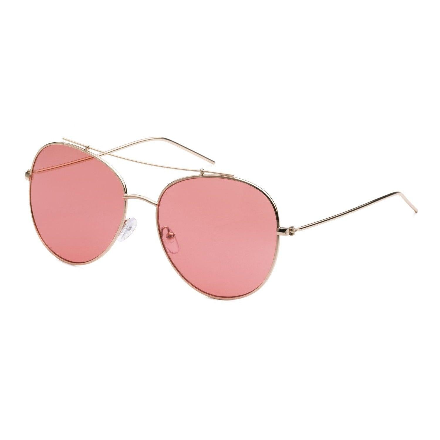 "READY" Round Metal Sunglasses - Weekend Shade Sunglasses