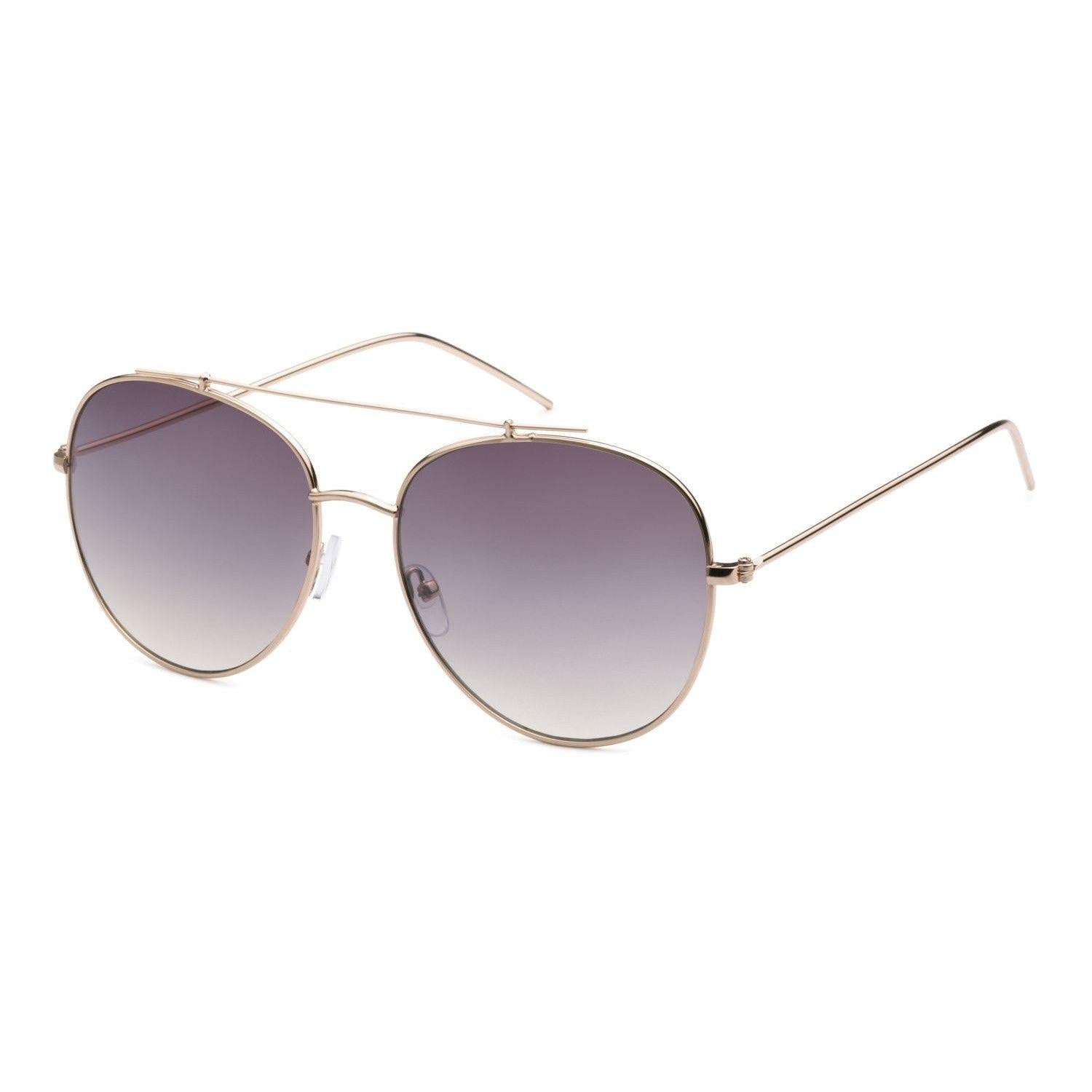 "READY" Round Metal Sunglasses - Weekend Shade Sunglasses