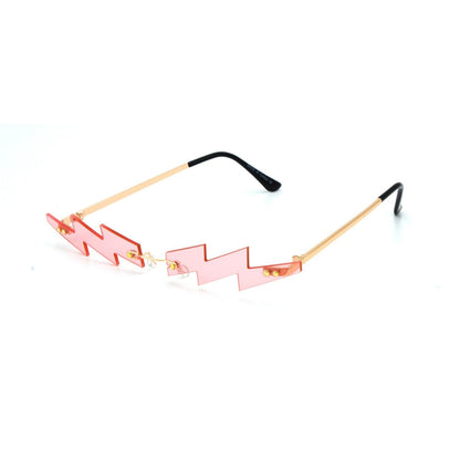 "The Edge" Fashion Rimless Sunglasses - Weekend Shade Sunglasses